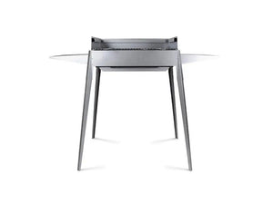 Barbecue a carbone Lisa Etna F portatile in ferro alluminato 60x40cm