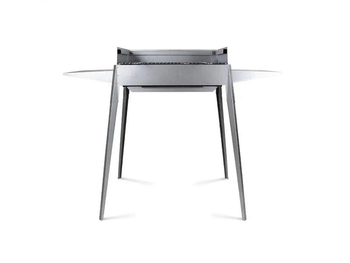 Barbecue a carbone Lisa Etna F portatile in ferro alluminato 60x40cm