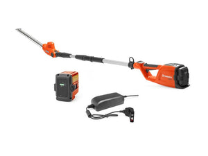 Tagliasiepi a batteria Husqvarna 120i TK4-H con asta telescopica + BLi10 e QC80