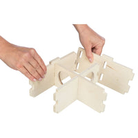 TRIXIE Casetta per Roditori con 3 Camere 25x10x25 cm in Legno 444017