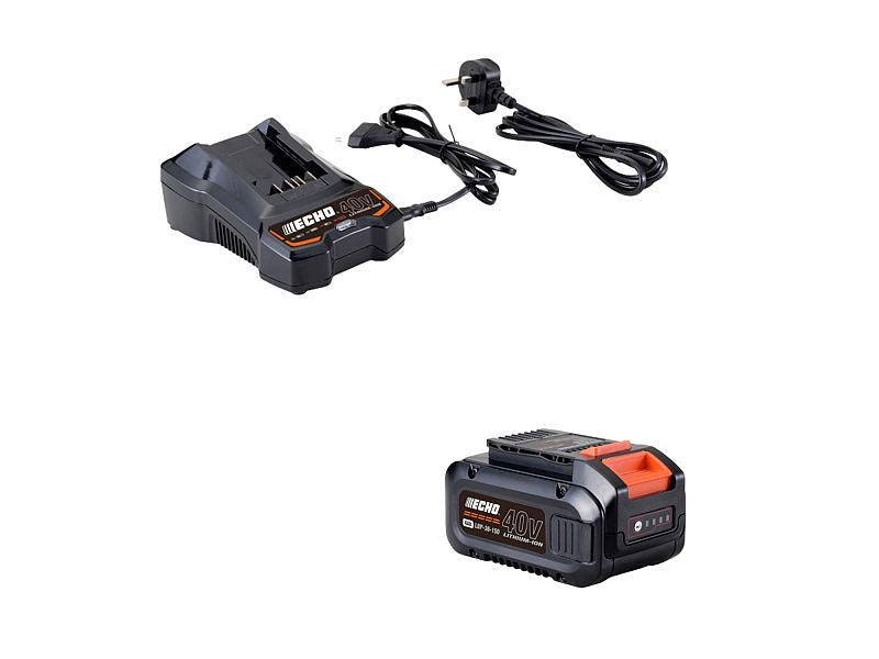 Tagliasiepi a batteria Echo DHC-310 con batteria 40V 4Ah e caricabatteria