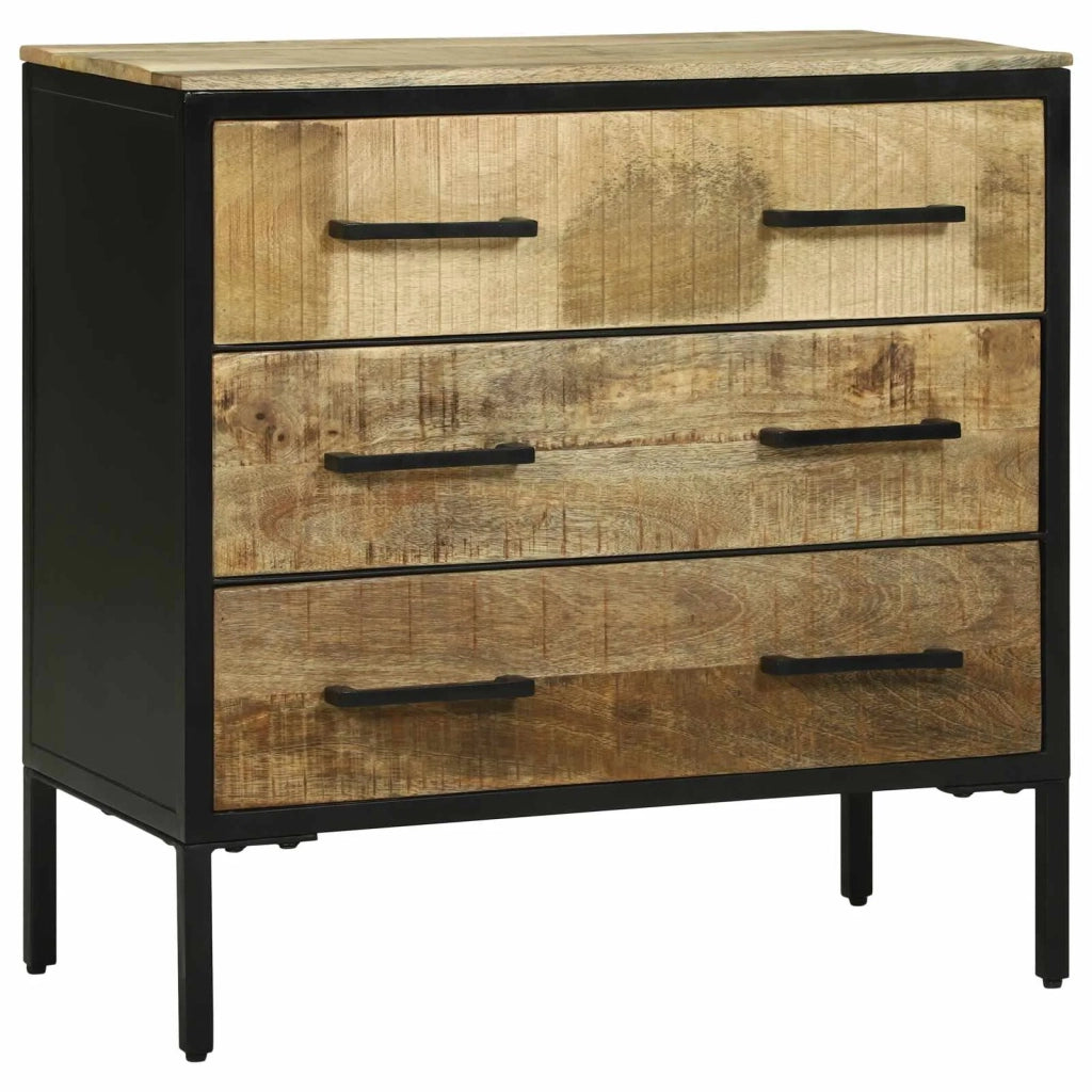 Credenza con cassetto 70 x 35 x 70 cm Legno massello di mango 374100