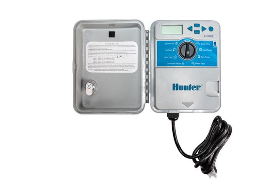 Centralina di Irrigazione in plastica HUNTER XC-601-E da esterno, per 6 stazioni