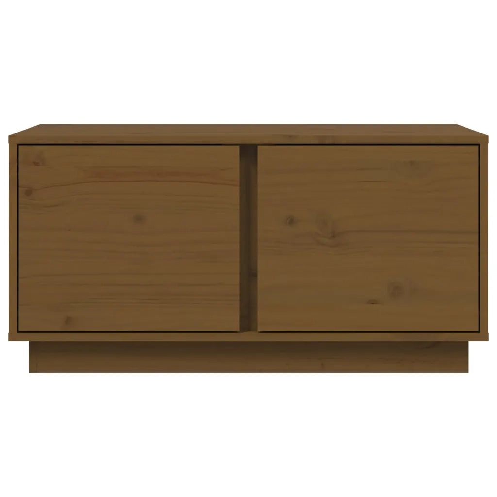 Tavolino da salotto | Tavolino da caff¨¨ | Tavolino da Soggiorno ambra 80x50x40 cm Legno Massello di Pino
