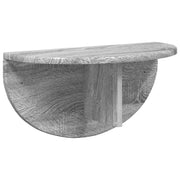 Scaffale da parete | Ripiano a parete | Mensola a parete Grigio Sonoma 48 x 24 x 24 cm