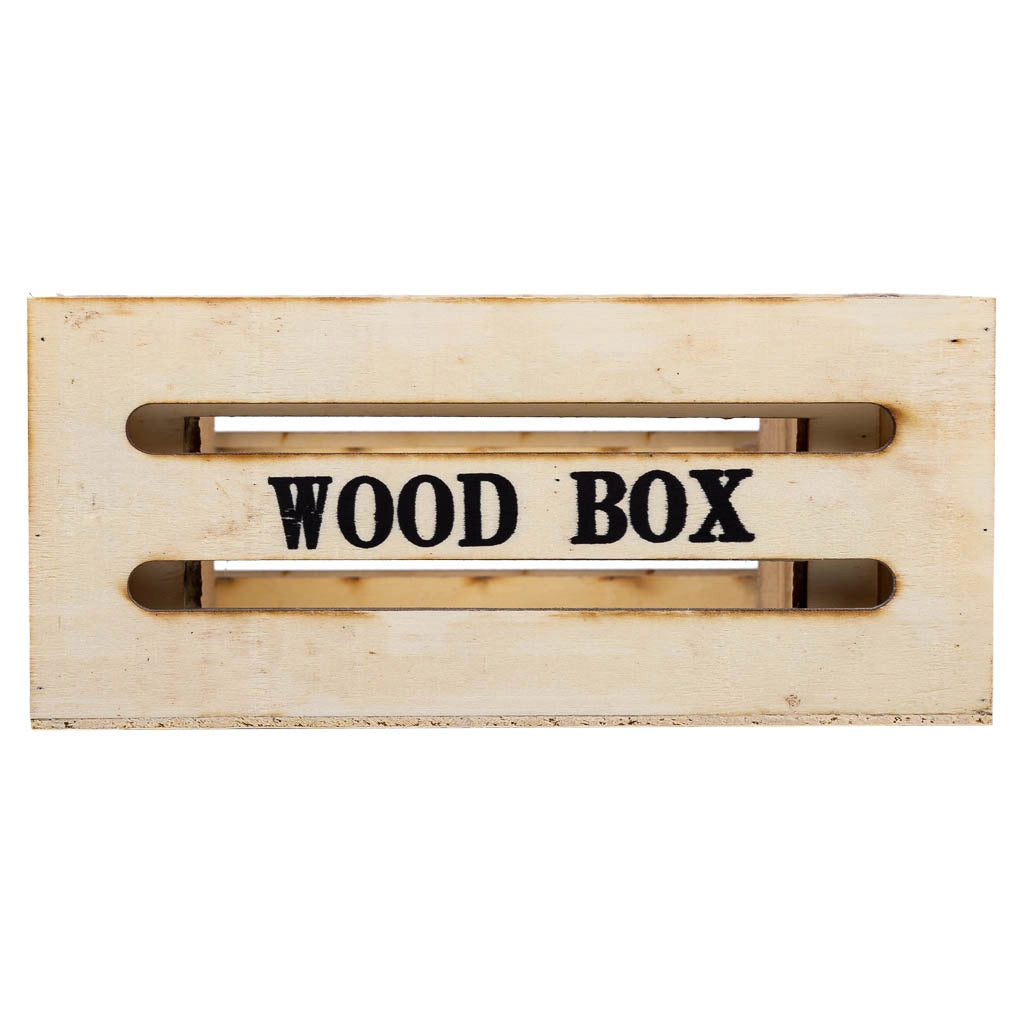 Set cassetti in legno 2 pezzi marrone 20x13x09-16x11x08h cm