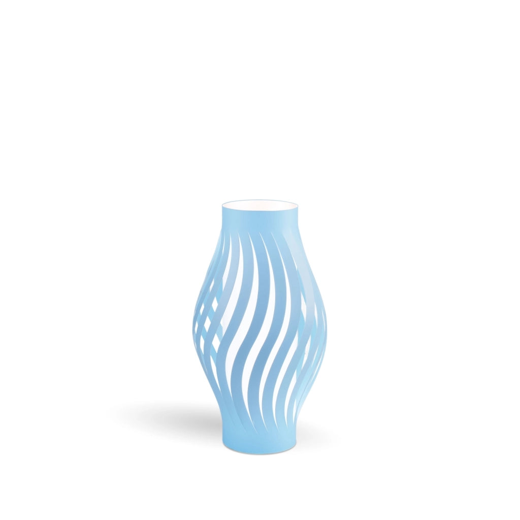 Lampada Da Scrivania Moderna Helios Polilux ® Blu Pastello 1 Luce E27