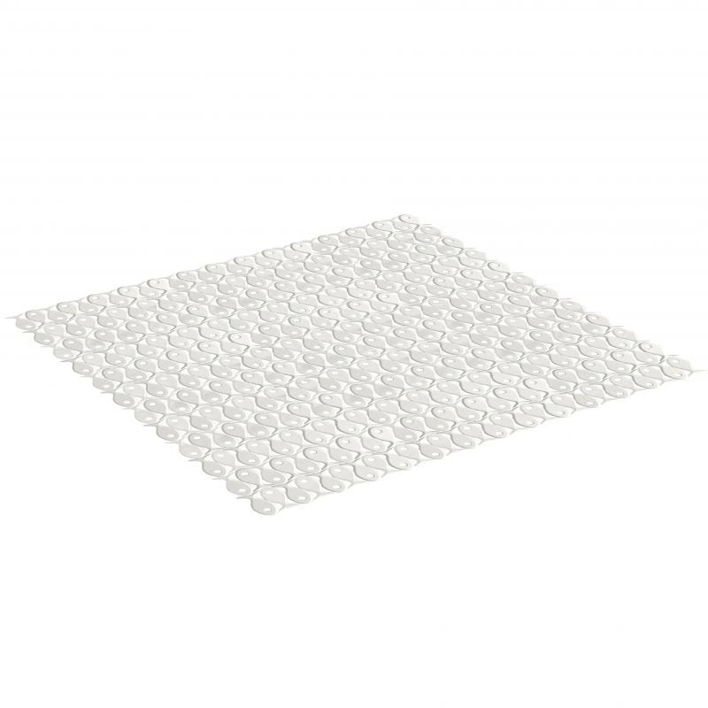 TAPPETO BAGNO ANTISC.54X54 BIANCO OPACO Bianco