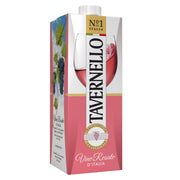 Tavernello vino rosato d'italia multipack da 12 brik da 1 litro ciasuna