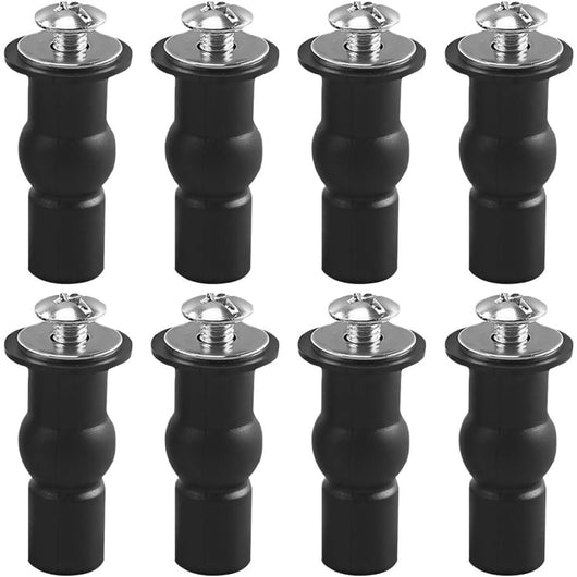 8 viti ad espansione in gomma, accessori per sedile wc, sedile w