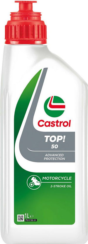 Olio Lubrificante semisintetico motori moto 2T Top! 50 1L