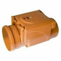 Regolatore antiriflusso pvc edil izia con piattello inox d.200 b0