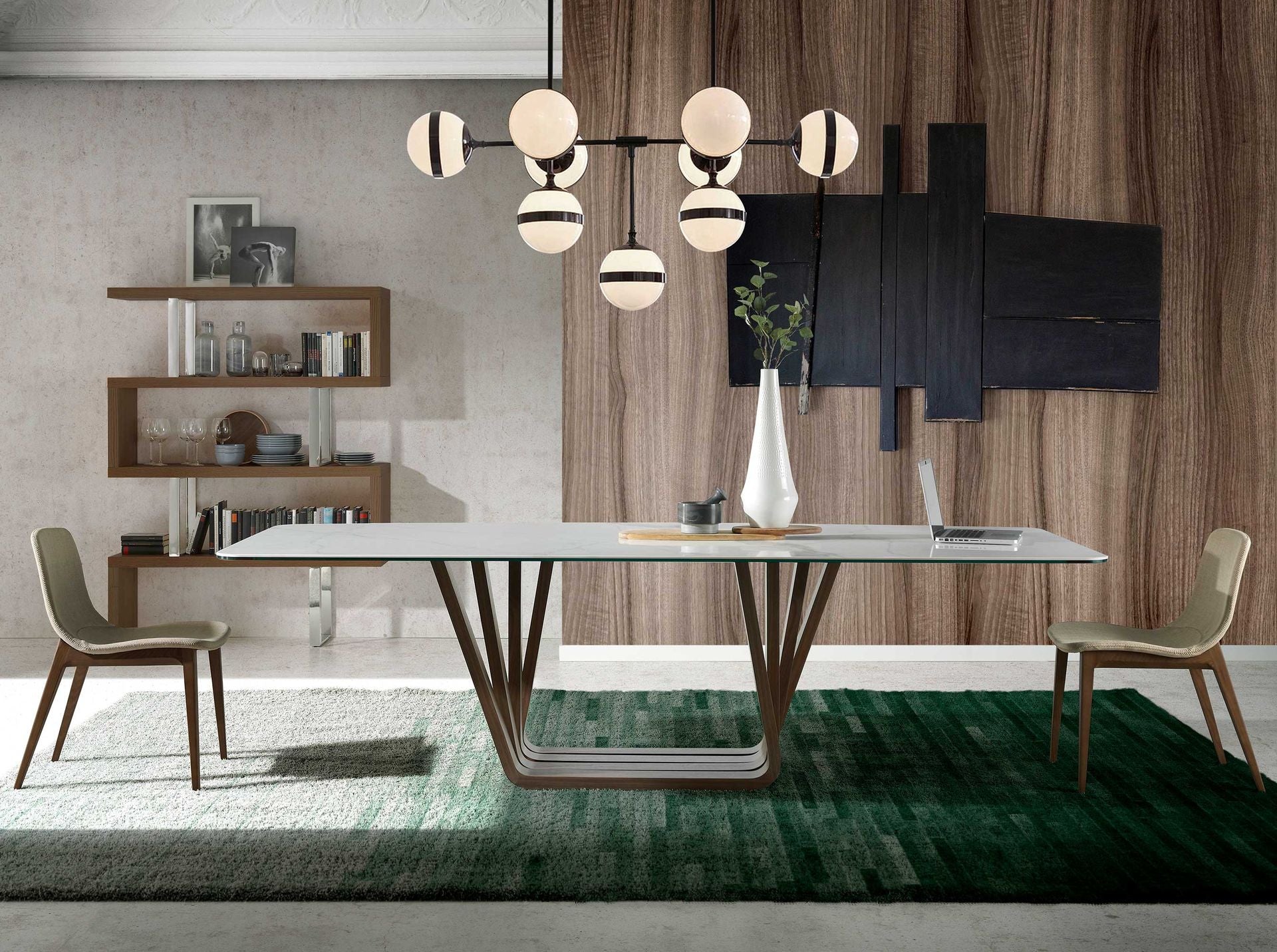 Sedia in tessuto beige