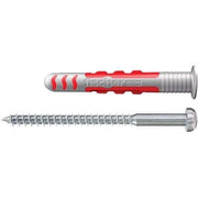 TASSELLO NYLON DUOSEAL S FISCHER - VITE INOX TC CAVA TX 30 DUOSEAL  8X48 S  CF=PZ 25- 1 confezioni