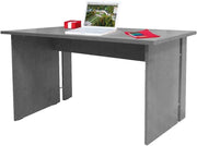 My Brand Scrivania Computer Cemento 120x78,2x75 cm per Studio Ufficio