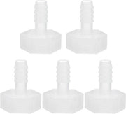 Set di 5 connettori di adattamento in plastica 3/8" per acqua e gas - Fitting di tubo pratica per diverse applicazioni