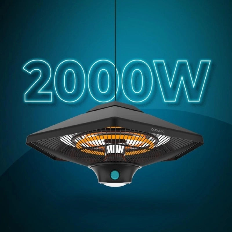 CECOTEC 08263 - Stufa da esterno ReadyWarm 2000 Power Ceiling