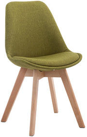 Sedia Borneo Tessuto V2 verde,natura