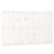 Testiera | Testata da Parete Bianca 140x3x90 cm in Legno Massello di Pino