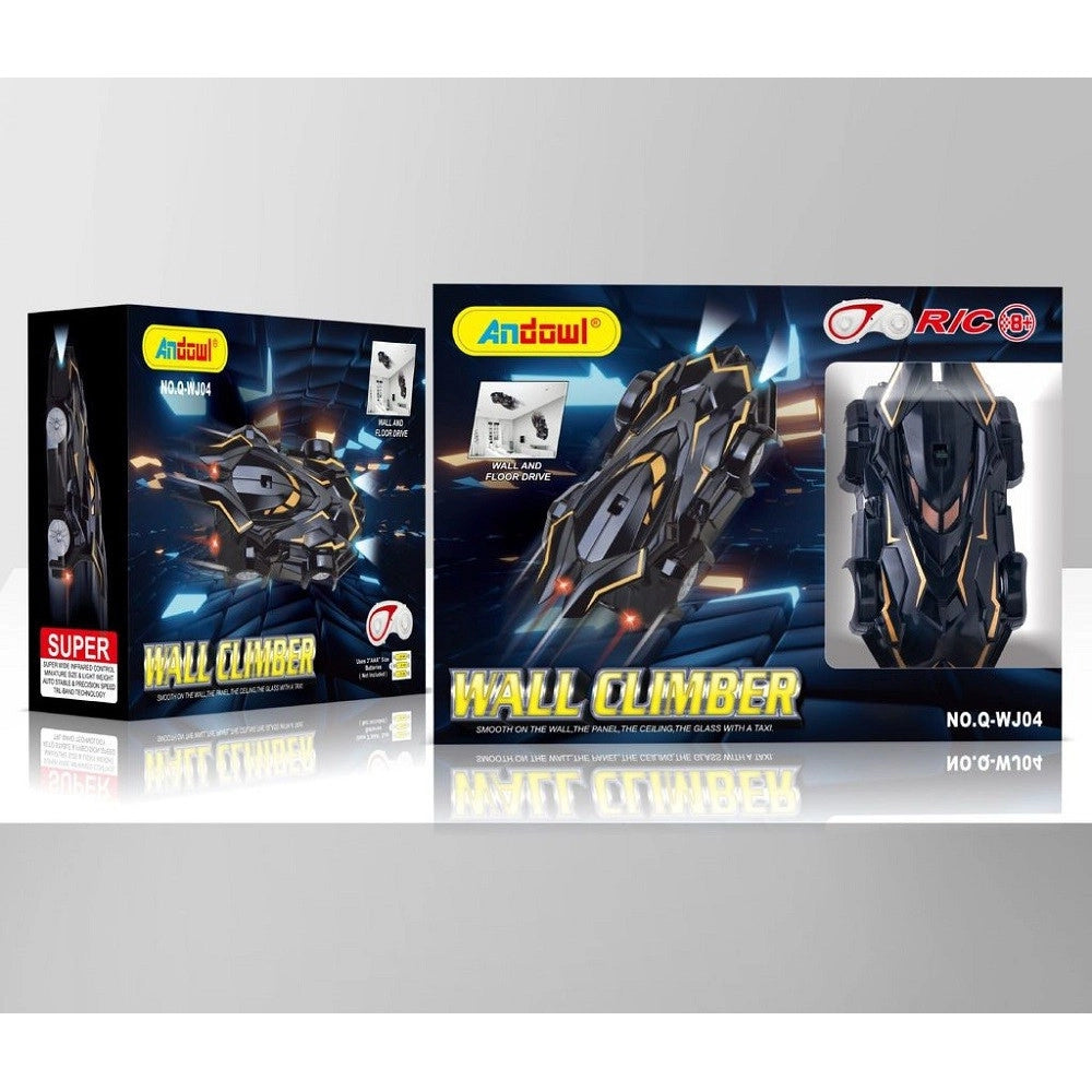Trade Shop - Macchina Auto Rc Giocattolo Arrampicata Su Parete Antigravità Telecomando Q-wj04 -