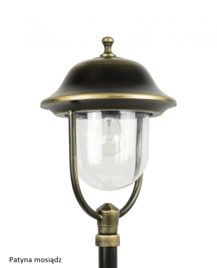 Lampione giardino retro 167cm E27 nero IP43 SU-MA Prince