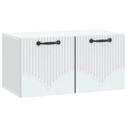 Mobile Porta TV da Muro Bianco 59,5 x 31 x 30 cm 899045