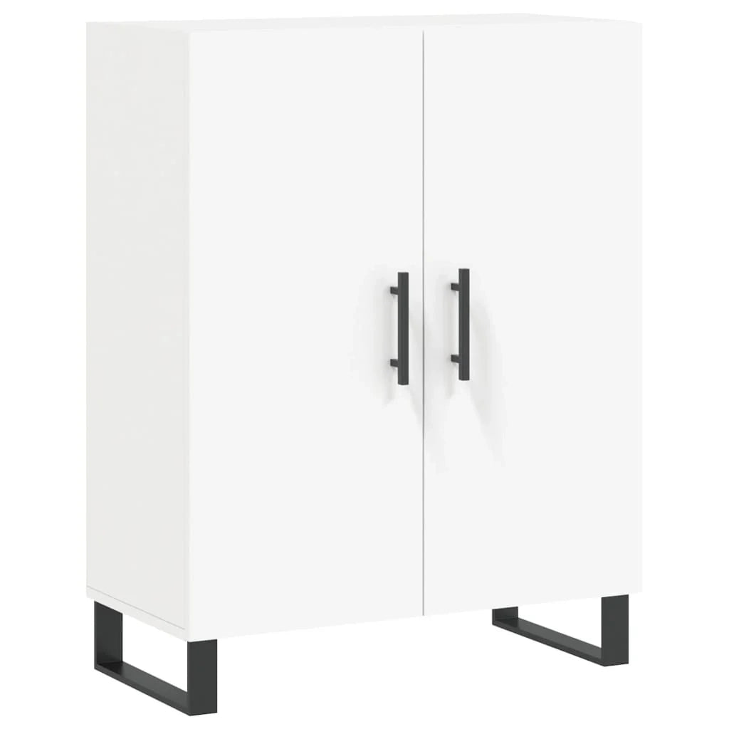 Buffet credenza cassettiera mobiletto mobile contenitore organizer cucina soggiorno salotto alto 69,5 x 34 x 180 cm legno ingegnerizzato bianco 02_0032688