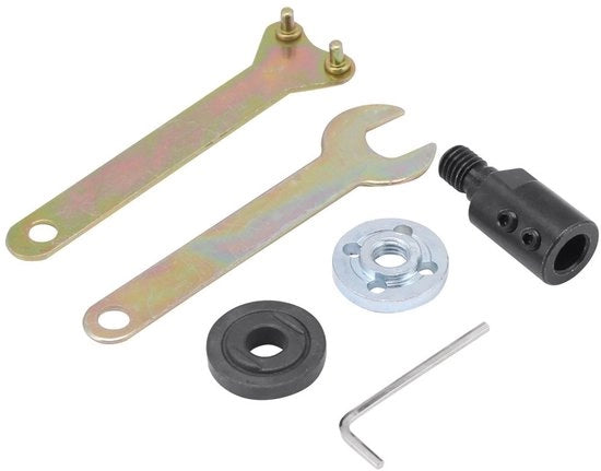 Adattatore di motorizzazione per sega a nastro a incastro - Maniglia di collegamento per sega a nastro a incastro - 5mm 8mm 10mm 12mm - Metallo - Adatto per dischi abrasivi - Dimensioni M10