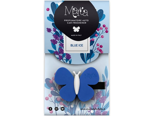 profumatore auto ''marta la farfalla'' blue ice cod:ferx.vit54999