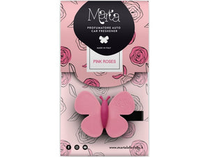 profumatore auto ''marta la farfalla'' rose cod:ferx.vit55005