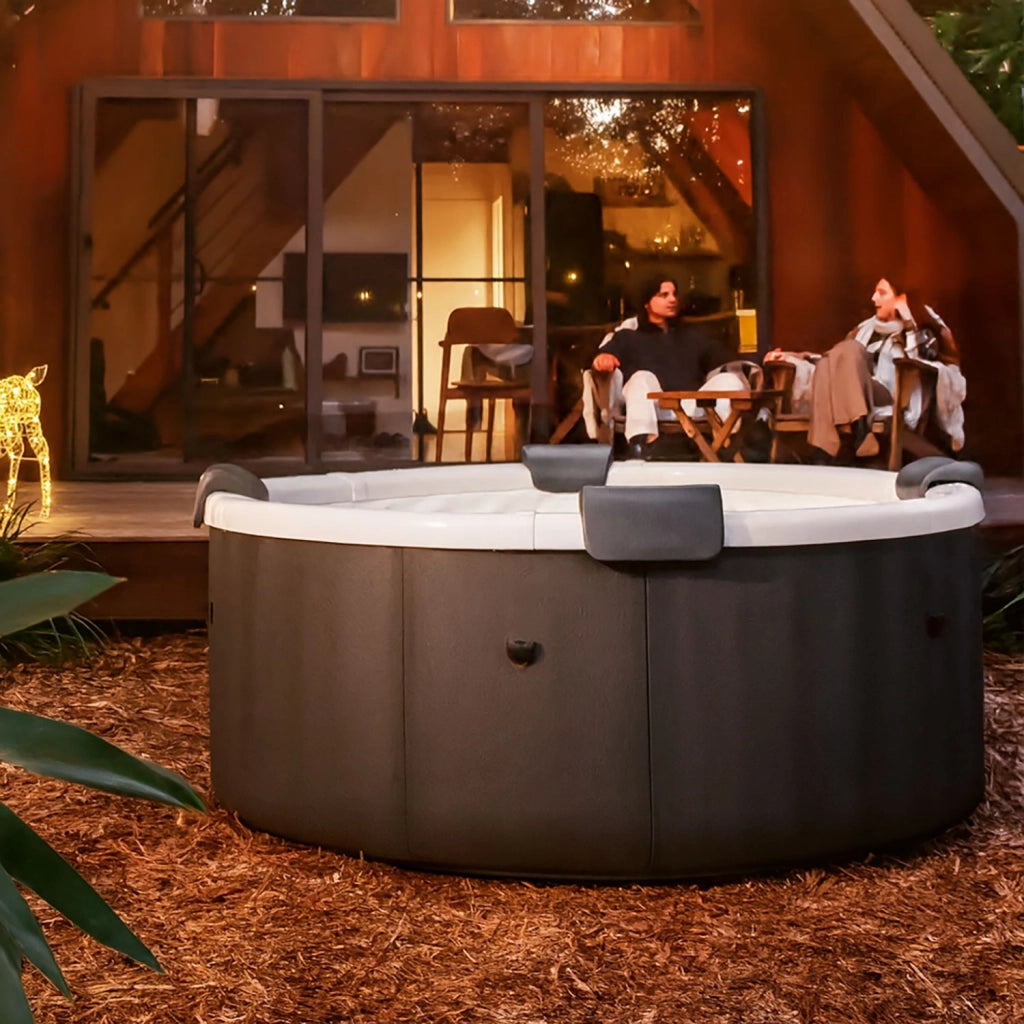 Vasca Idromassaggio Spa Denver Smontabile Trasportabile con Wifi per 6 Persone 182x182x70 cm in Materiale Plastico