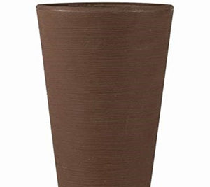 Vaso tondo in resina "Lilium" H 76cm  ELBI Colore: Bronzo