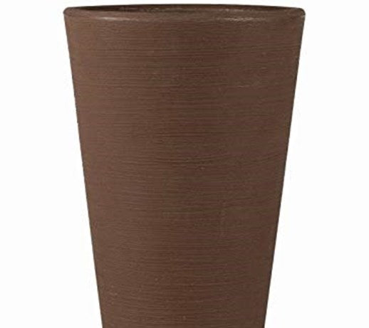 Vaso tondo in resina "Lilium" H 76cm  ELBI Colore: Bronzo