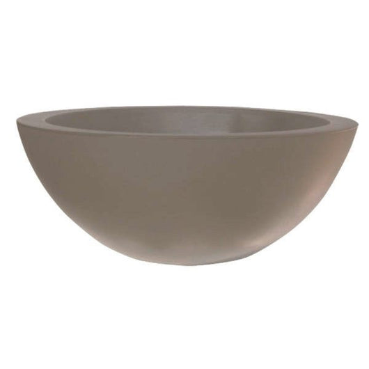 VASO CIOTOLA DA 60CM CEFEO IN RESINA Colore: tortora