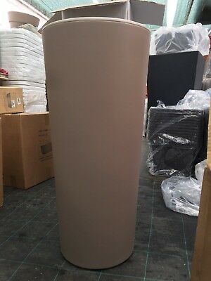 Vaso Cache-pot Veca Clou Rotondo Altezza 85 cm- con Cache Pot removibile Colore: Avana