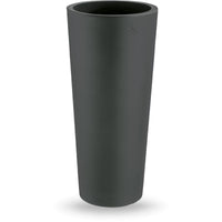 Vaso Alto Tortona h 85 - Linea Vasar by Telcom vaso tondo alto Colore: Grigio Ghisa