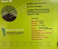 Prato sintetico Gold 20 Verdemax 20mm , erba sintetica ROTOLO 20X2 MT