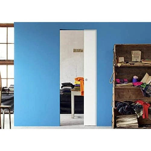 Controtelaio In Kit Per Cartongesso Mod. Syntesis Filo Muro Per Porta A Scomparsa 800X2100 Sp.100