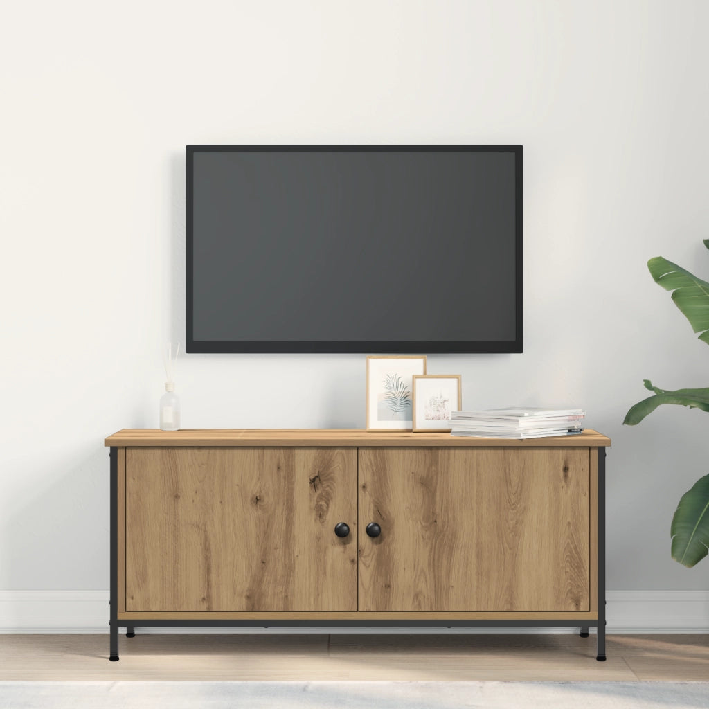 Supporto TV - Rovere artigianale Rovere artigianale