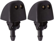 Wasserwindschild für Vettura - 2x Sprenger per Parabrezza - Plastica - Compatibile con Vauxhall Vivaro J7/F7 2001-2014 - Leggero - Installazione facile - Spremitore