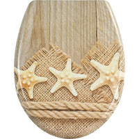 Sareno sedile wc con abbassamento automatico in duroplast, motiv