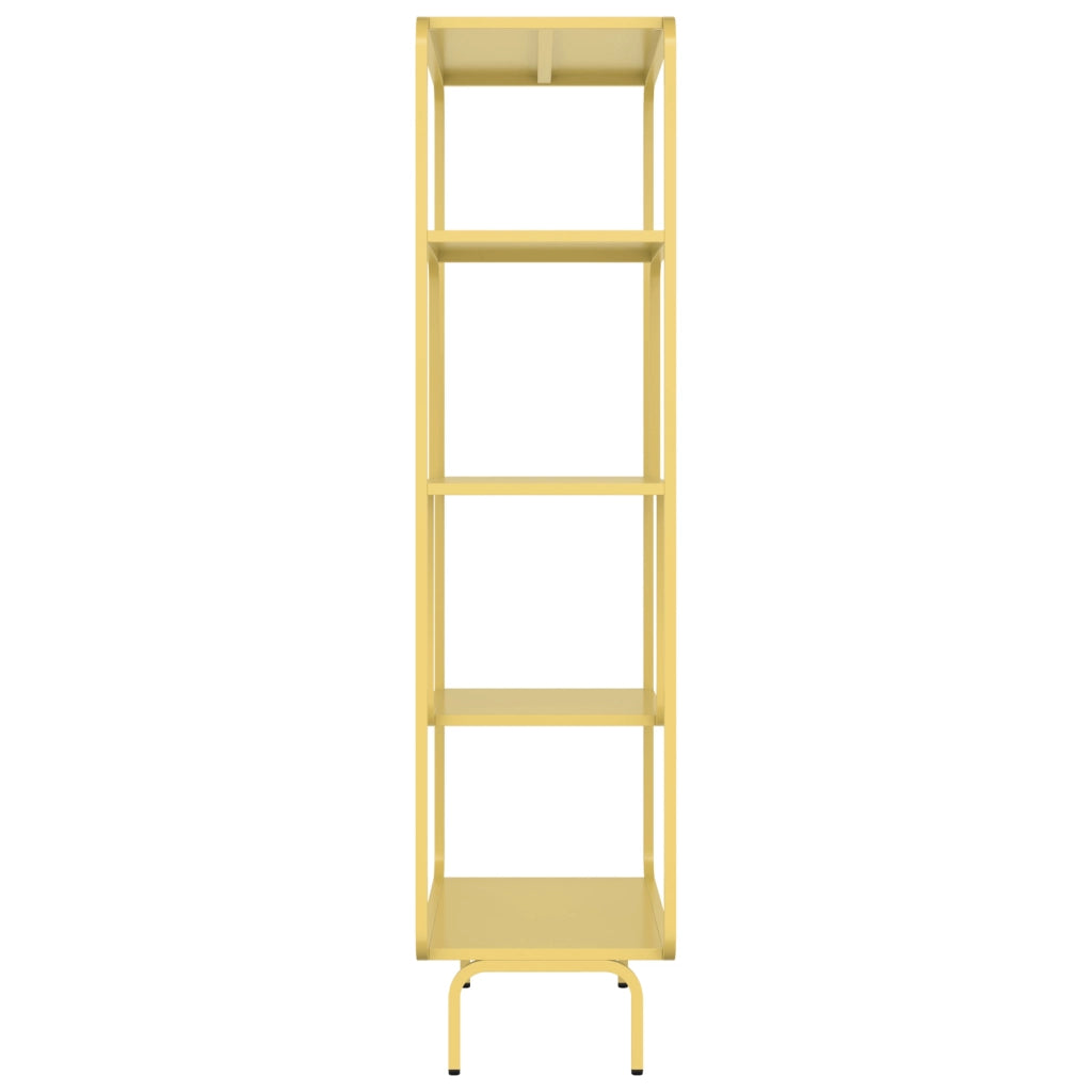 Console design in metallo giallo CAPUCINE