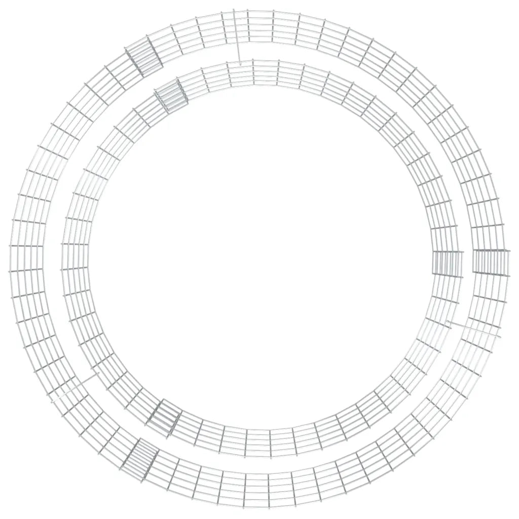 Caminetto a Gabbione Ã˜ 100 cm Ferro Zincatocod mxl 71076