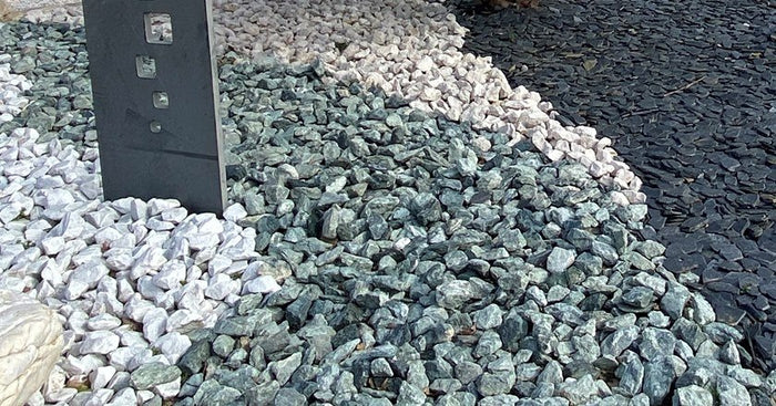 10 SACCHI DI CIOTTOLI VERDE ALPI DA 25 KG 15/25 MM