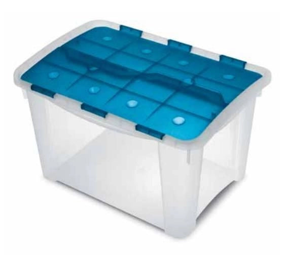 Terry Store-Age Home Box 25 Armadietto portaoggetti Rettangolare Trasparente