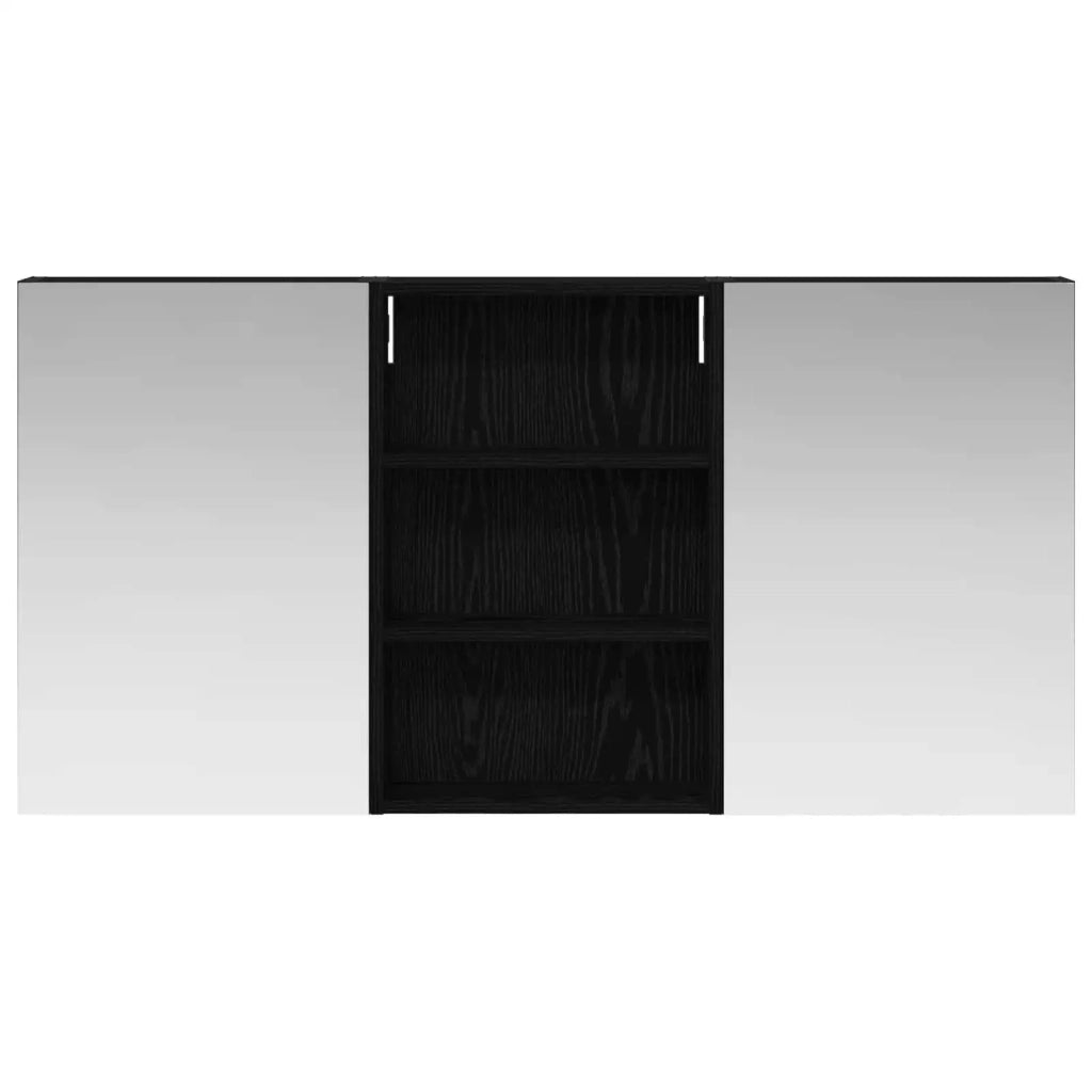 Set di Armadi da Bagno con porta 3 pcs 120 x 10,5 x 60,5 cm 3403729