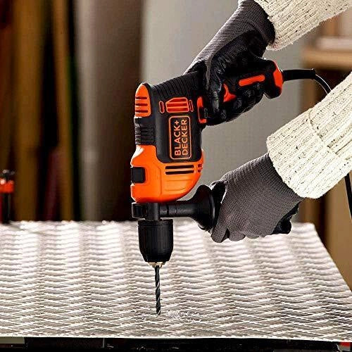 Black & Decker BEH550-QS trapano 2800 Giri/min Senza chiave 1,4 kg