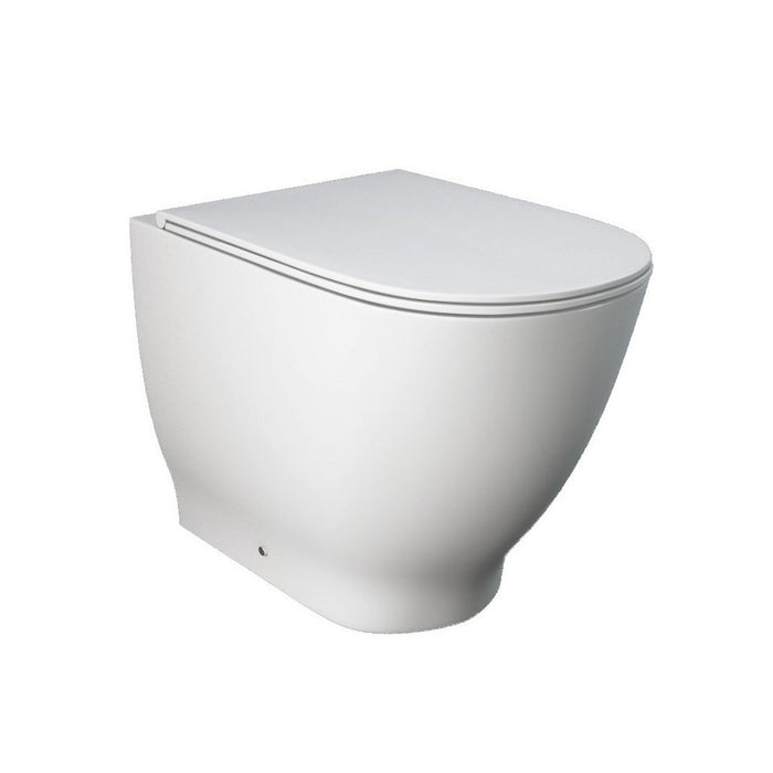 Vaso serie moon filo muro rimless