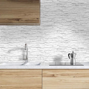 Sticker per Parete 54 Unità - Tegole Decorative - Sticker per Parete Cucina - Sticker per Parete Bagno - Sticker per Parete Camera da Letto - Facile da Applicare e da Rimuovere