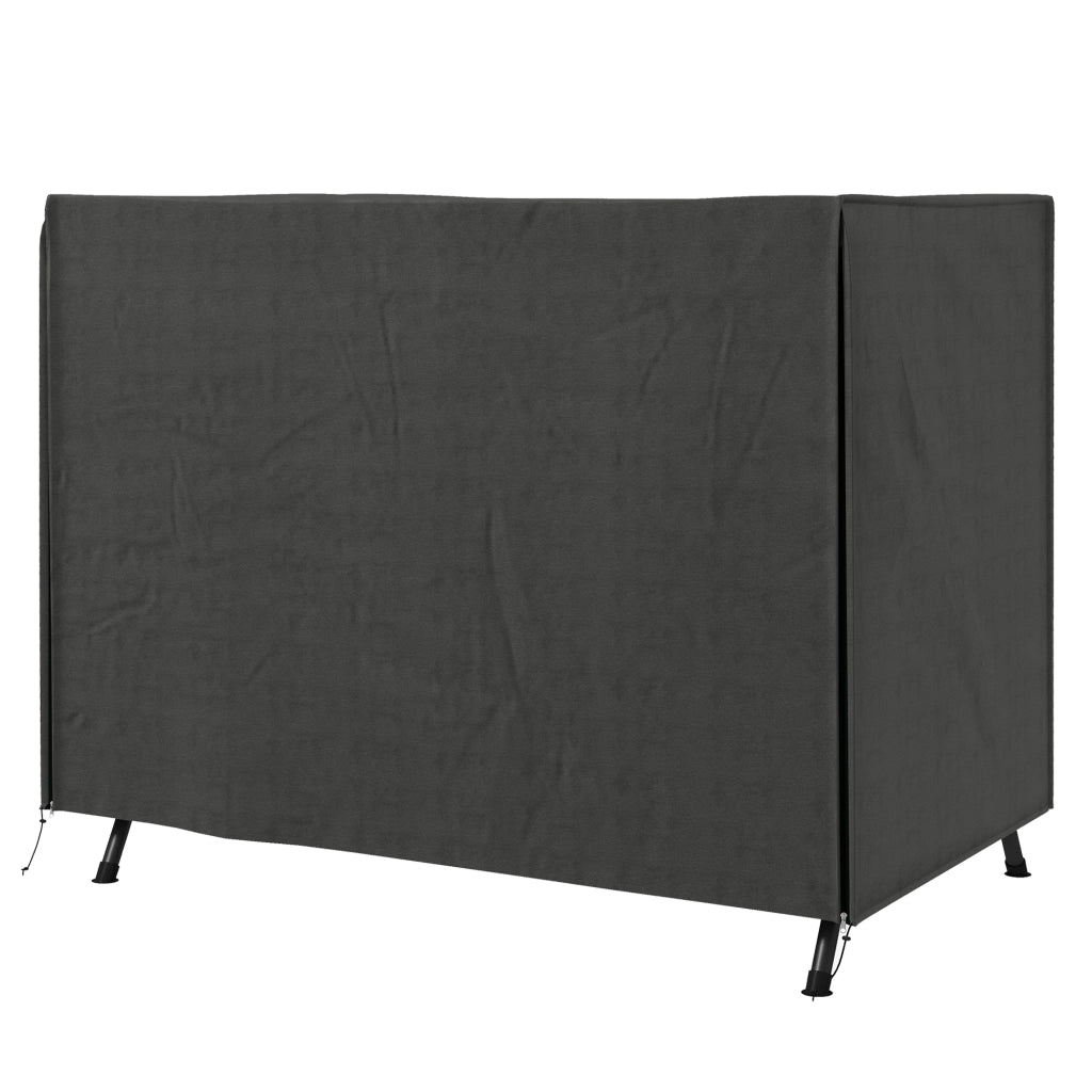 Cuscino per Dondolo da Giardino ¨C zephmum ¨C Grigio 205x124x164 cm